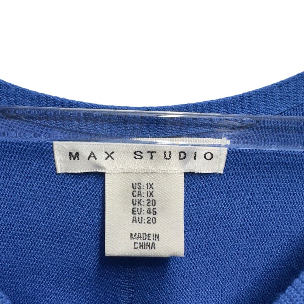 Max Studio Seamed Dolman Oversized Knit Sweater - Picture 7 of 8